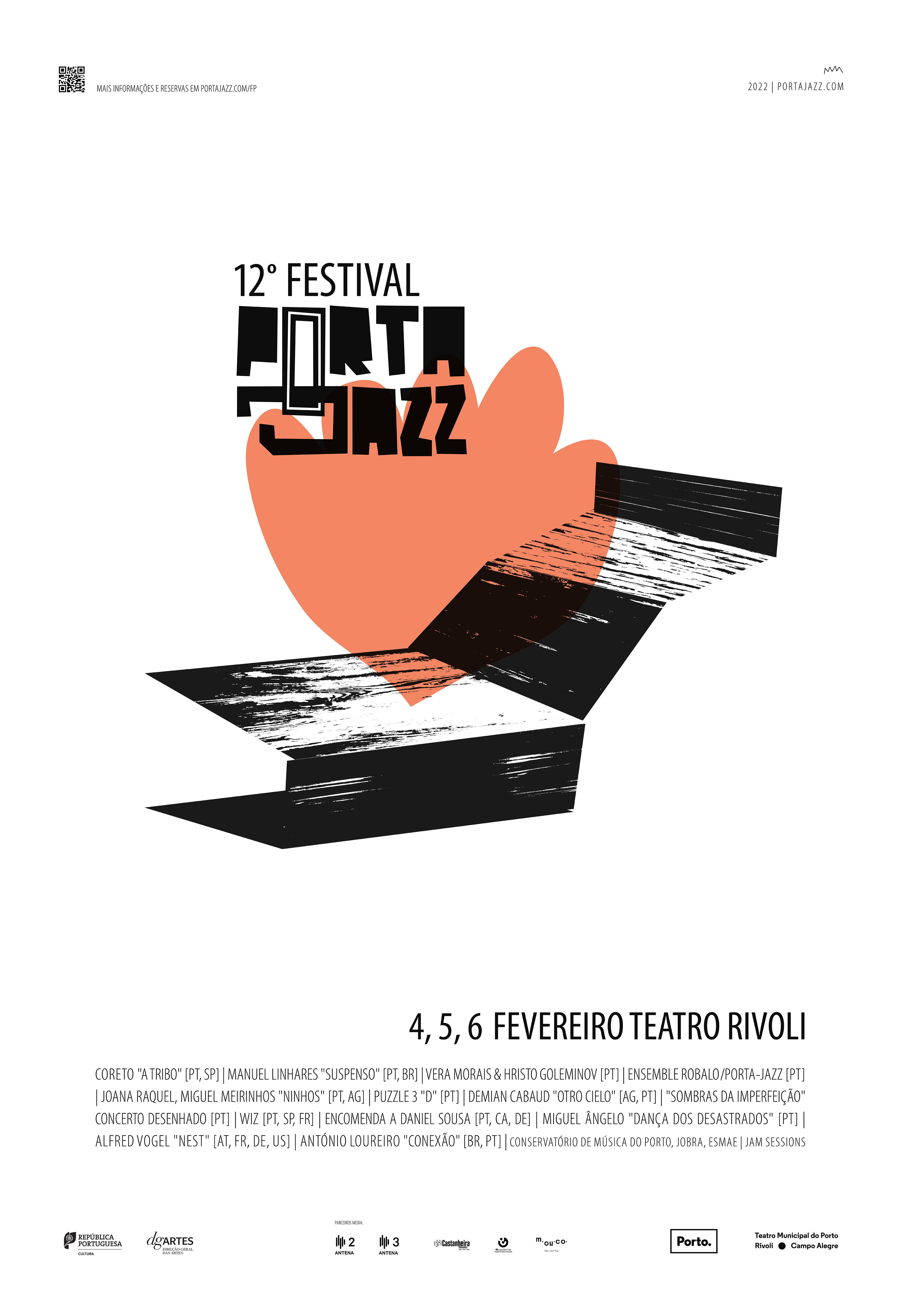 cartaz 12º Festival Porta-Jazz